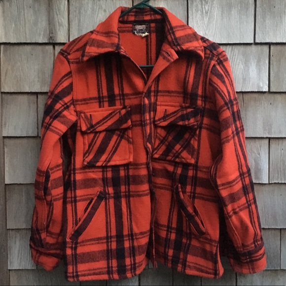 Woolrich Buffalo plaid wool barn jacket - Picture 3 of 12